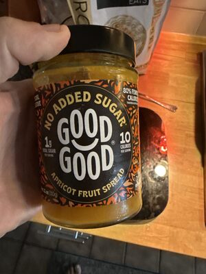 No added sugar apricot fruit spread
