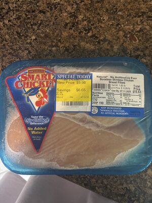 No Antibiotics Ever Boneless Skinless Chicken Breast Fillets