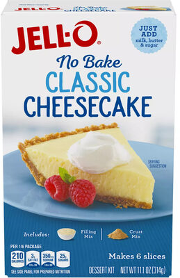 No bake classic cheesecake