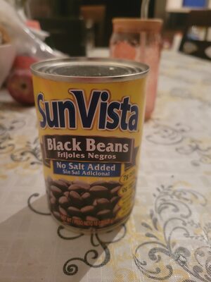 No salt added black beans