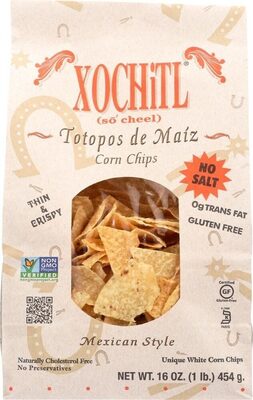 No Salt Corn Tortilla Chips