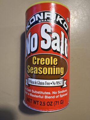 No Salt Creole Seasoning