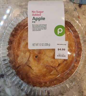No Sugar Added Apple Pie