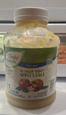 No Sugar Added Applesauce