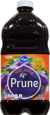 No sugar added prune juice
