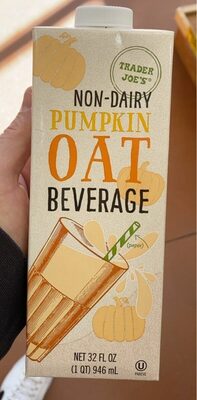 Non-Dairy Pumpkin Oat Beverage