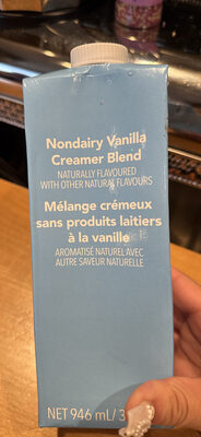 Nondairy Vanilla Creamer Blend