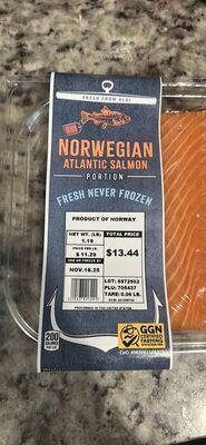 Norwegian Atlantic Salmon Portion