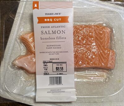 Norwegian Atlantic Salmon - Skin On