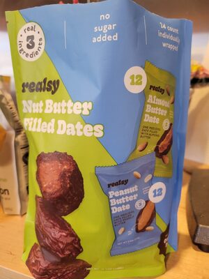 Nut Butter-Filled Dates