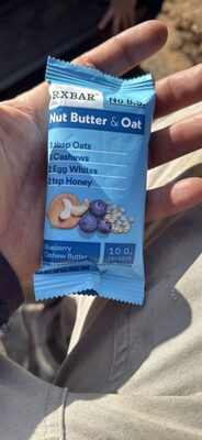 Nut Butter & Oat Blueberry Cashew Butter Bar