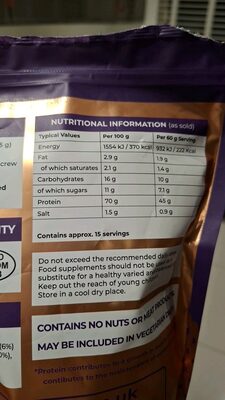 Nutri sport Whey Protein Isolate vanilla flavour