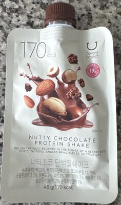 Nutty Chocolate Protein Shake