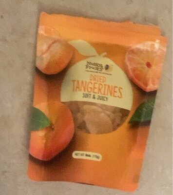 Nutty fruity dried tangerines