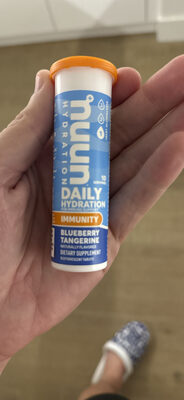 nuun Daily Hydration Blueberry Tangerine