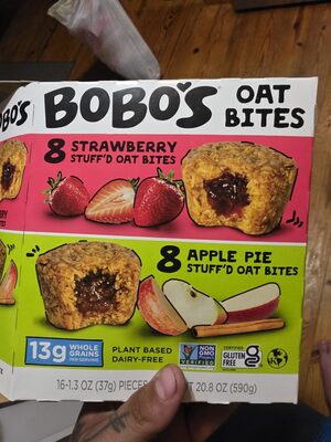 Oat Bities Strawberry And Apple Pie