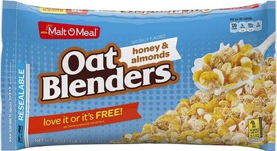 Oat blenders with honey almonds cereal