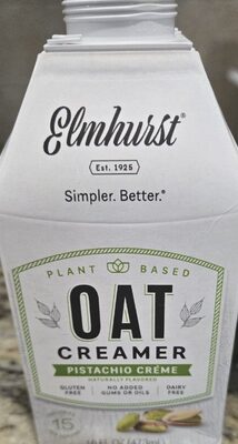 Oat Creamer Pistachio Crème