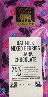 Oat Milk Mixed Berries + Dark Chocolate