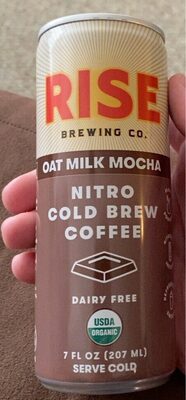 Oat Milk Mocha Nitro Cold Brew Coffee