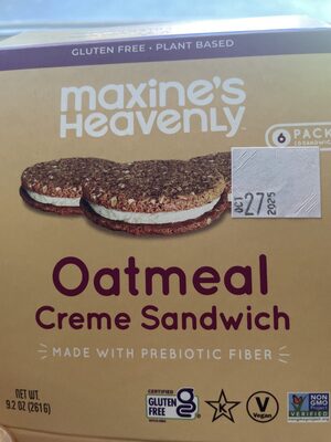 Oatmeal Cookie Sandwich