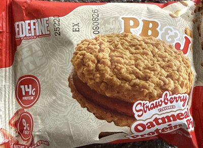 Oatmeal Protein Pie PB&J