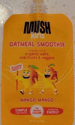 Oatmeal Smoothie Mango Mango