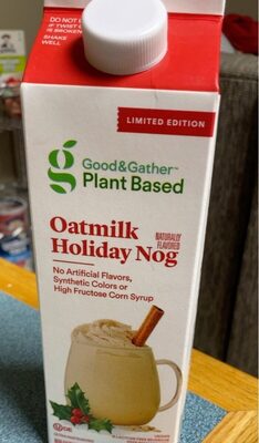 Oatmilk Holiday Nog