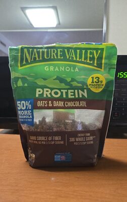 Oats and Dark Chocolate Protein Granola