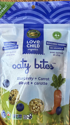 Oaty Bites Blueberry + Carrot