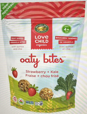 Oaty Bites Strawberry + Kale