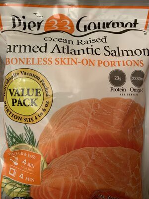 Ocean Raised Farmed Atlantic Salmon