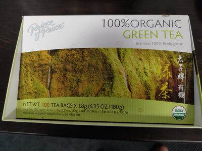 Of Peace, Green Tea, 100% Organic