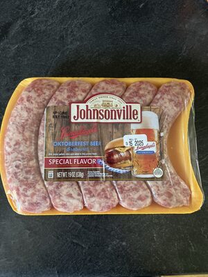 Oktoberfest Beer Brat