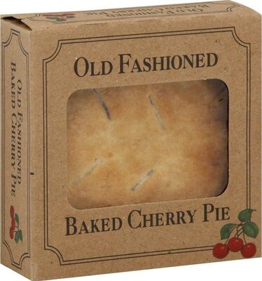 Old Fashioned Baked Cherry Pie
