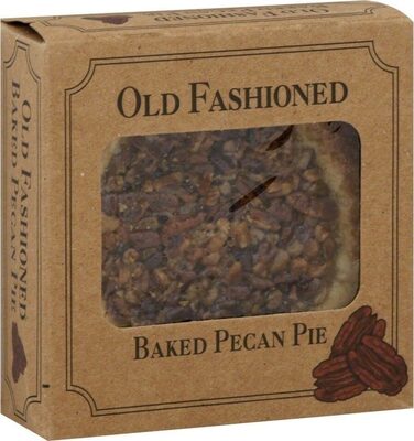 Old Fashioned Baked Pecan Pie