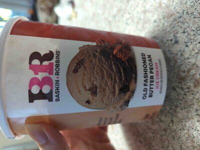 Old fashioned Butter pecan ice cream