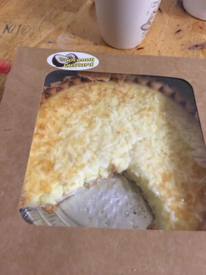 Old Fashioned Coconut Custard Pie