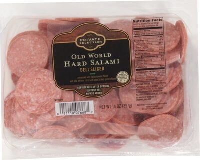 Old World Hard Salami Deli Sliced
