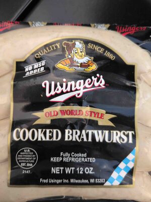 Old World Style Cooked Brautwurst