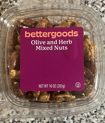 Olive and Herb Mixed Nuts