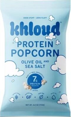 Olive Oil and Sea Salt Protein Popcorn