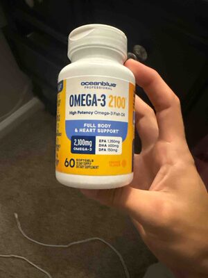 Omega-3 2100 High Potency Omega-3 Fish Oil