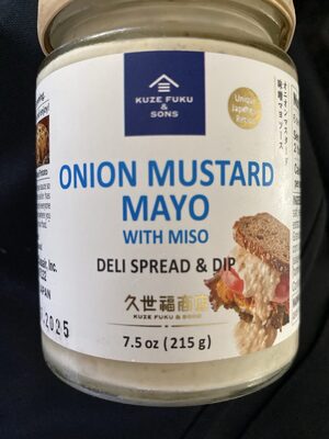Onion Mustard Mayo