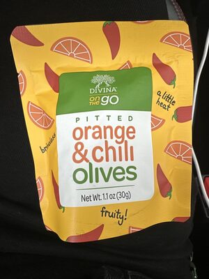 Orange & Chili Olives