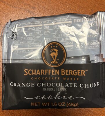 ORANGE CHOCOLATE CHUNK cookie