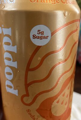 Orange Cream Probiotic Soda