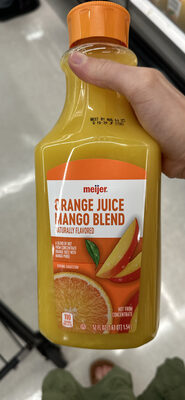 Orange Juice Mango Blend