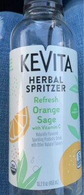Orange Sage Herbal Spritzer