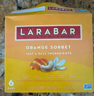 Orange Sorbet Bar
